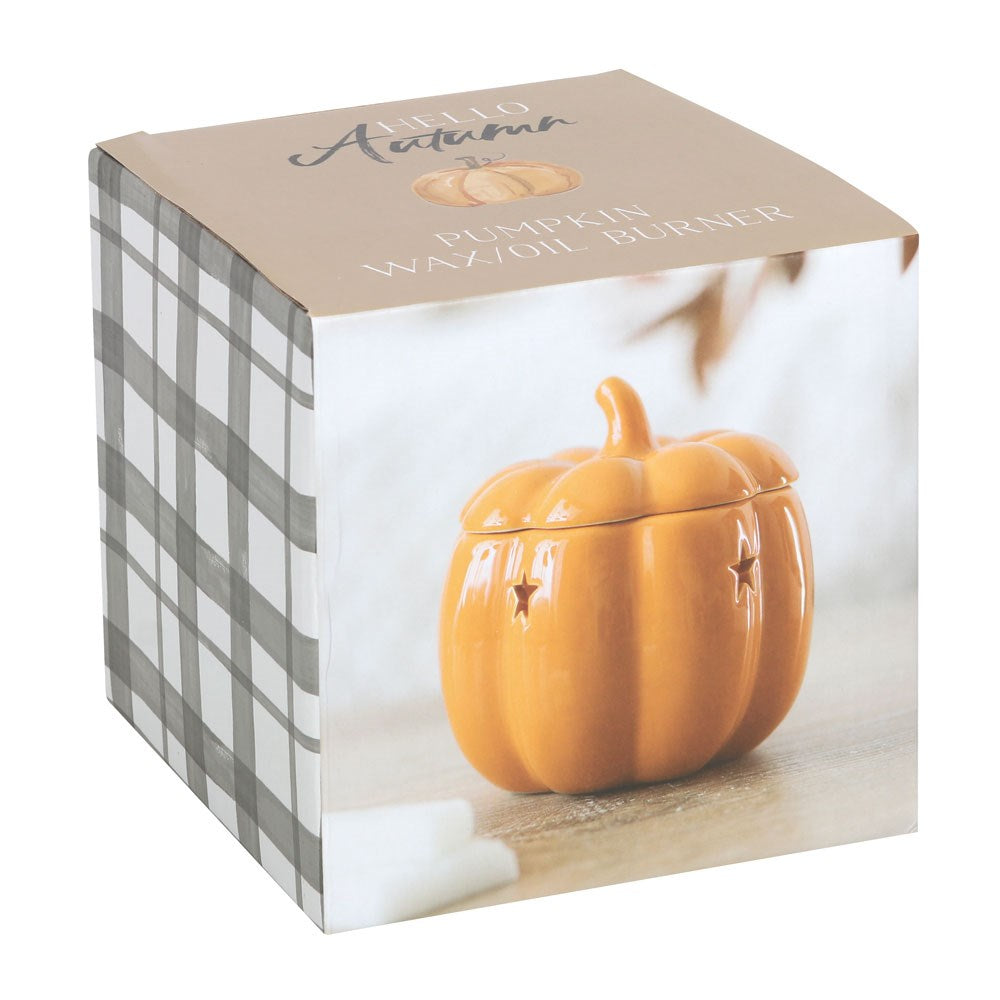 Orange Pumpkin Wax Burner