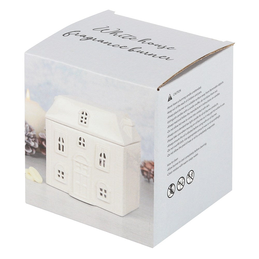 White Cottage Wax Burner